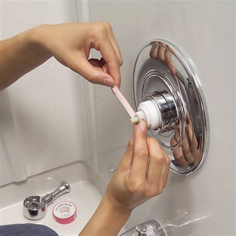 how to fix a loose shower handle|How to fix a wobbly shower handle